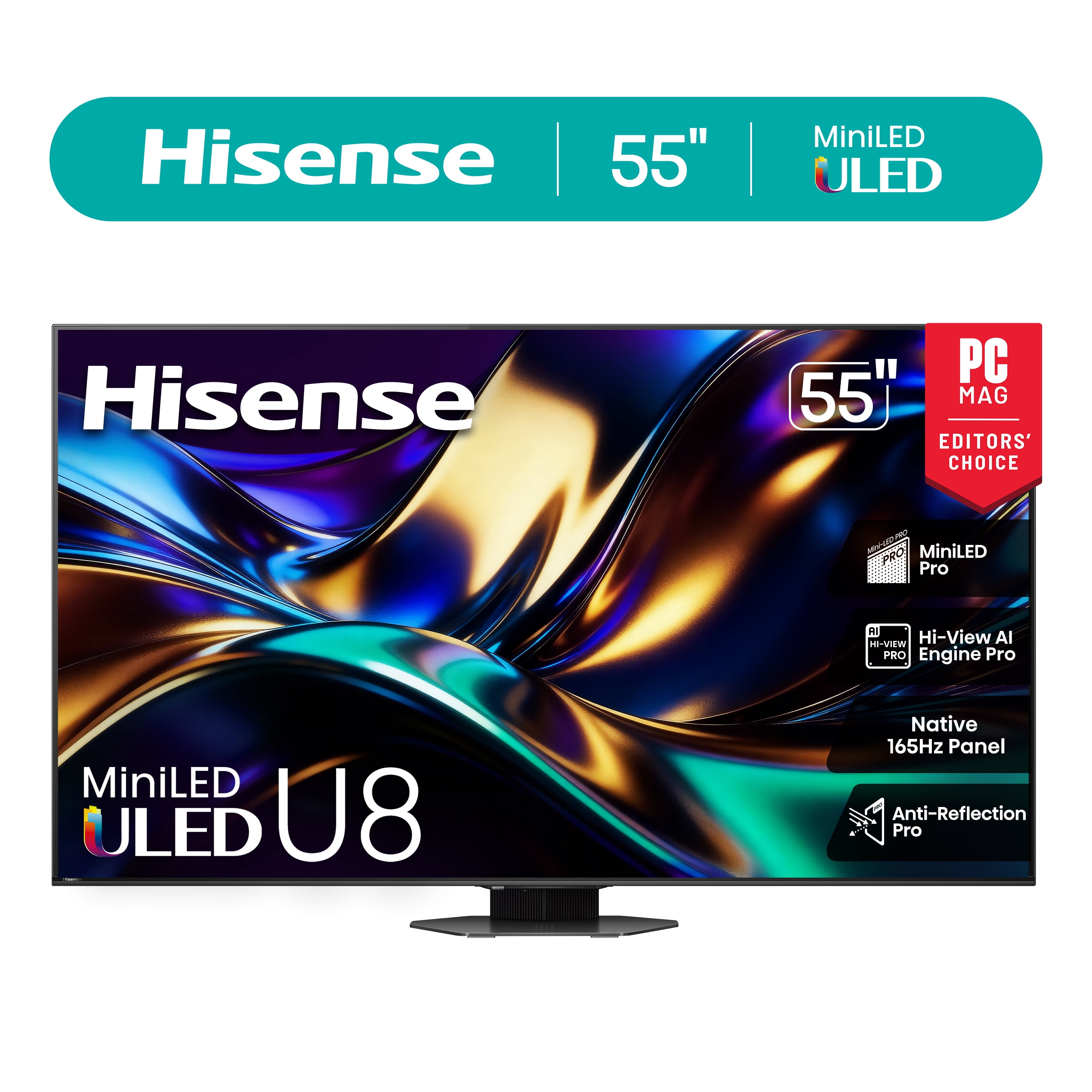 Hisense 75 inch Class U8 Series Mini-LED ULED 4K UHD Google Smart