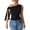 #01Black, variant on Off The Shoulder Tops for Women 2026 Tie-Up Tank Women's Asymmetrical Crop Knot Side Top Y2K Casual Going Out Cute Top Red M