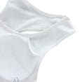 thumbnail image 3 of Cotton Training Bra Starter Set of 5 for Girls 9-14, Seamless Racerback Sports Bra, Soft Breathable Top, Thin Comfortable Fit, 3 of 5