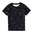 thumbnail image 6 of CYRBOKO Boys T-shirts, Crewneck Printed Summer Short Sleeve Tops Black Size 11-12T, 6 of 9