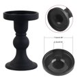 thumbnail image 3 of Juego de portavelas BTGLLAS de vidrio negro, 3 piezas, 3 of 7