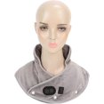 thumbnail image 5 of Gray Heating Neck Shoulder Pad, 3 Level Temperature Adjustment, Massage Mode, Sand Cloth, Electric Heating Neck Wrap, 5 of 5