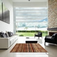 thumbnail image 6 of Ahgly Company Indoor Rectangle Contemporary Saffron Red Area Rugs, 4' x 6', 6 of 6