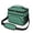 Green and Blue, variant on Green and Black Checkered Pattern Insulated Lunch Box for Women Men, Medium Leakproof Cooler Bag with Adjustable Strap, 10"x6.7"x8"