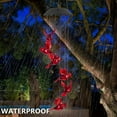 thumbnail image 4 of SolarHummingbirdWindChimeLightLEDChristmasButterflyLightGardenSolarWindChimeLightLandscapeLightGardenLight, 4 of 5