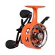 thumbnail image 2 of Ice Fishing Reel 3+1 Reemplazo de la herramienta de cojinetes de metal Mango cómodo Regalo de 3.2: 1 Equipo de relación de equipo para agua dulce de Mano izquierda naranja, 2 of 8