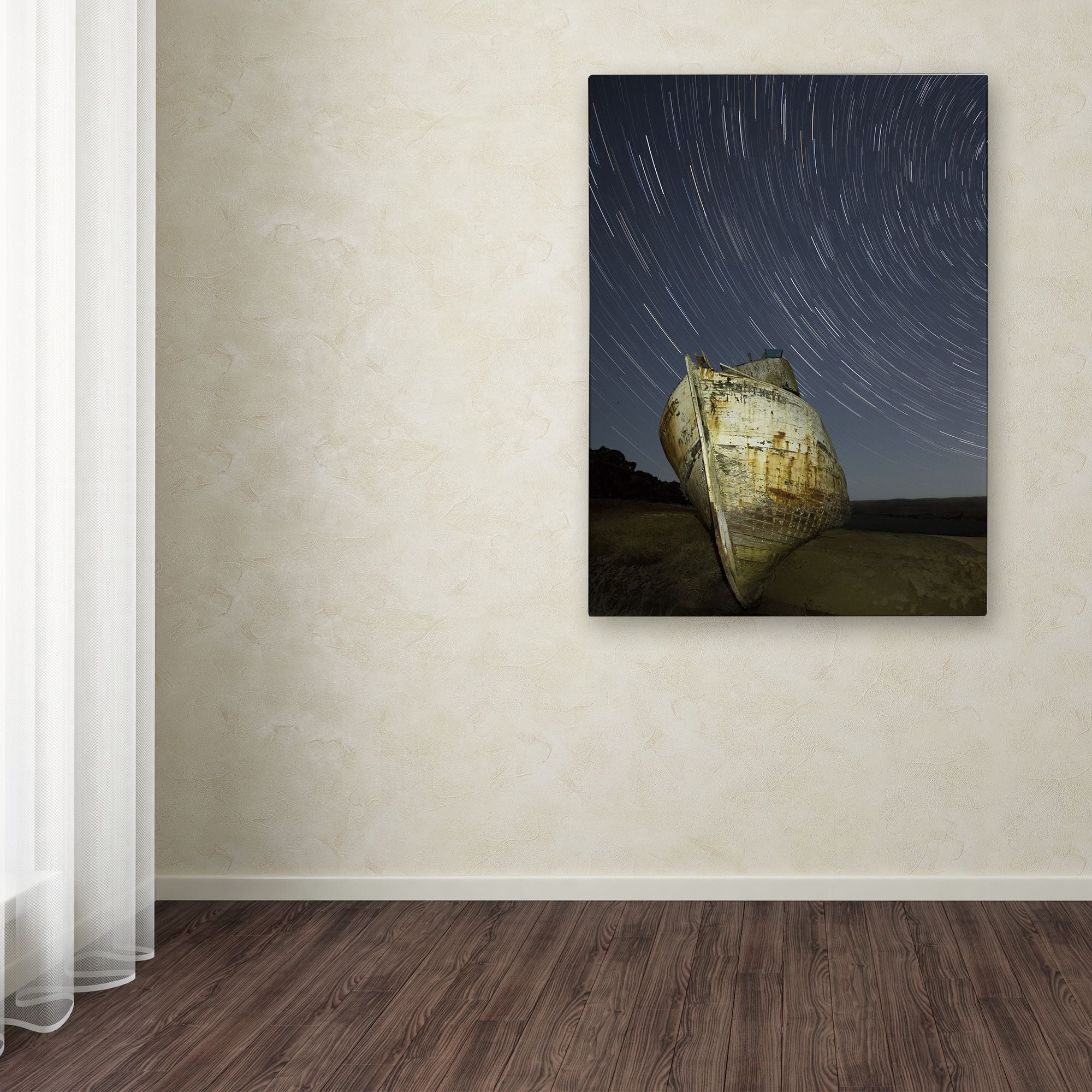 Trademark Fine Art "Point Reyes II" Canvas Art by Moises Levy