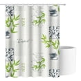 thumbnail image 6 of JUPA Place PEVA Shower Curtain - Heavy Duty Bathroom Curtains - Eco-Friendly Bathtub Curtain, 6 of 10