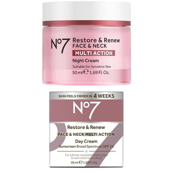 No7 R&R Multi Action Day and Night Cream
