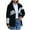 Black, variant on Plush Jackets for Women Sequin Patchwork Jackets Full Zipper Sherpa Jackets Winter Warm Hooded Fleece Jackets Coats Jackets for Women