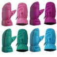 thumbnail image 2 of Heat Trends Kids Safety Reflector Thinsulate Waterproof Winter Snow Ski Mittens, 2 of 6