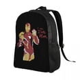 thumbnail image 2 of Custom Iron Man Gauntlet Sacrifice Travel Backpack Men Women School Computer Bookbag College Student Daypack Bags, 2 of 5