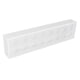 thumbnail image 3 of Jarrón Rectangular Acrílico, Jarrón Largo Y Transparente, Pieza Central Floral Para La Recepción De Mesa De Comedor Decoraciones Para La Fiesta Del Hogar, 3 of 7