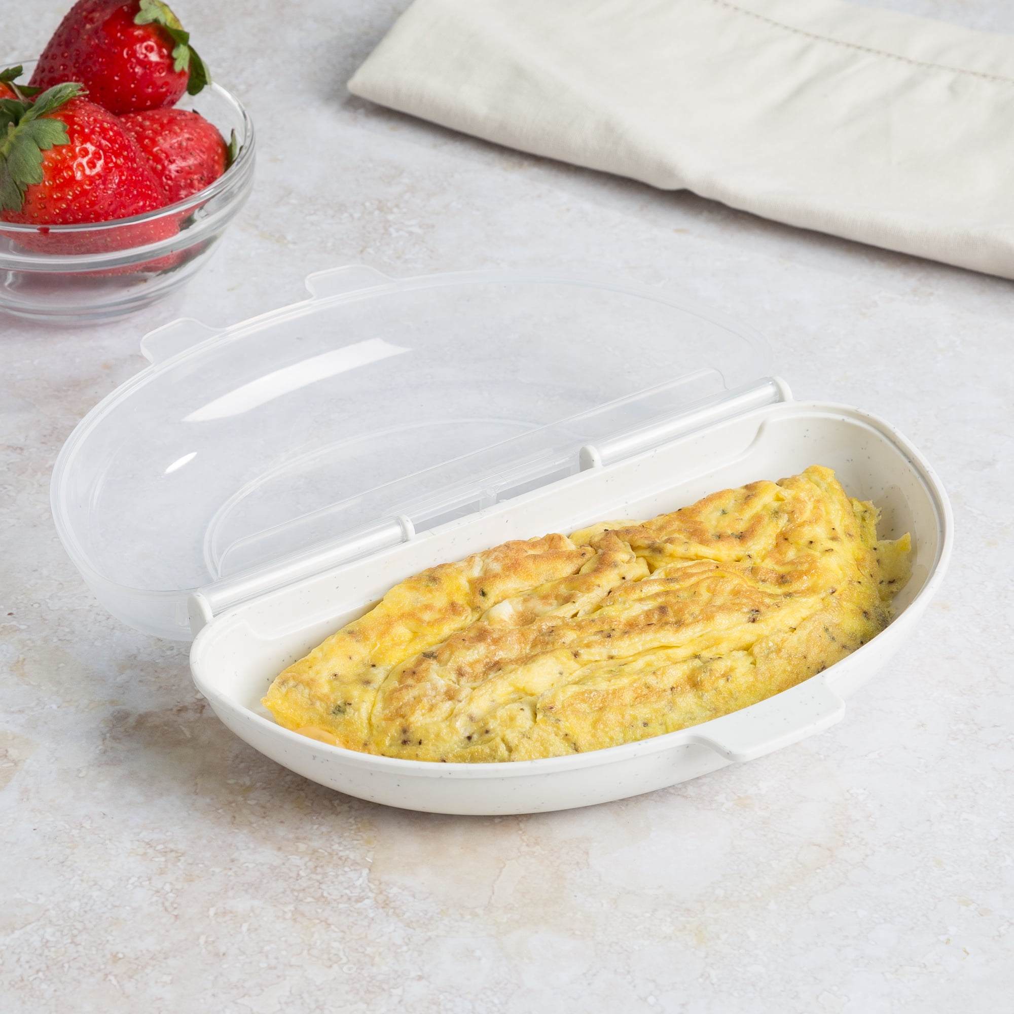 Kitchen HQ 2-pack Microwave Egg Cooker and Omelet Sets - 20625188