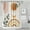 Symmetrical, variant on Symmetrical Rustic Style Nordic Shower Curtain, Nordic Boho Bohemian Waterproof 72x72 Inch with Grommets