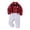 White, variant on FLMEI Infant Baby Boys Formal Gentleman Outfits Suspender Pants 3PCS Sets, Kids Spring Fall Long Sleeve Striped Shirt Bow Tie Suspenders Pants Birthday 9 Months - 7 Years