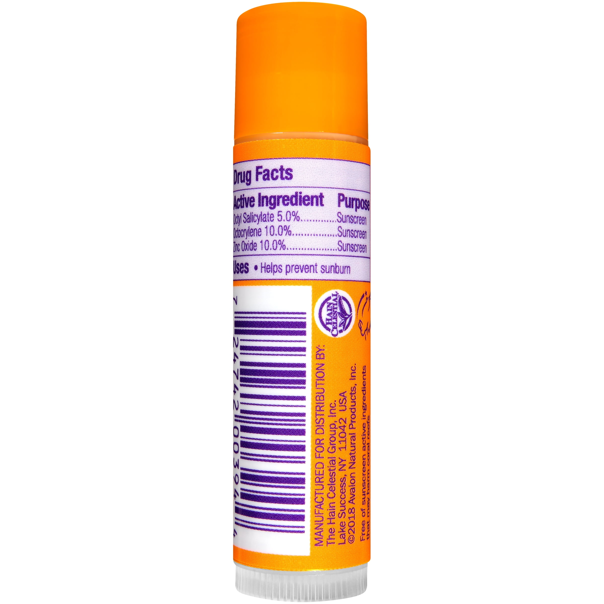 Alba Botanica Moisturizing Sunscreen Lip Balm SPF 25, 0.15 oz. Stick