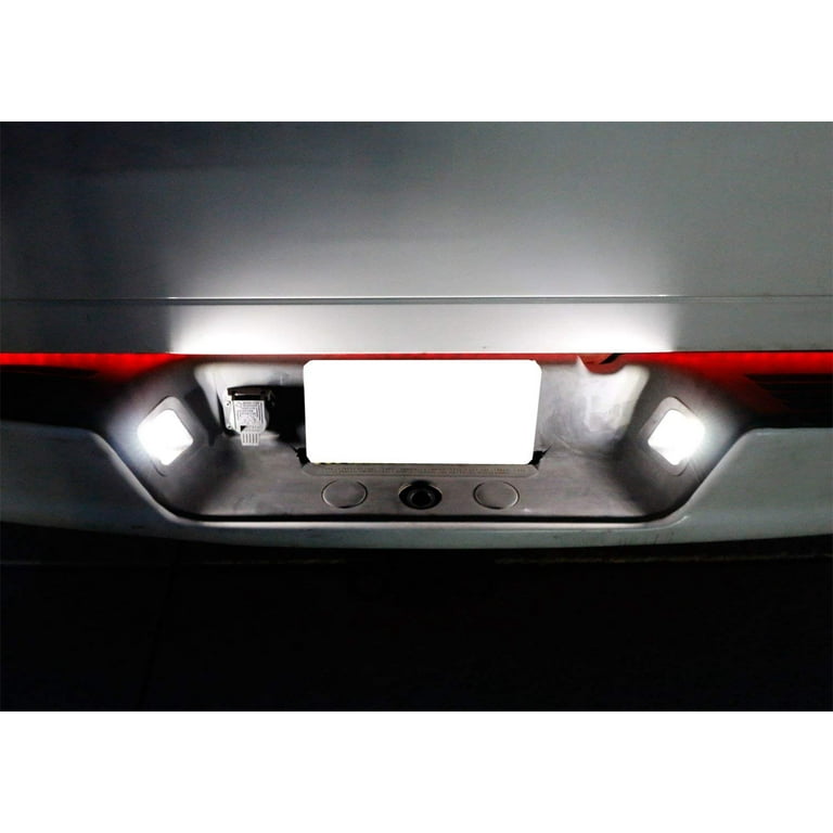 iJDMTOY OEM-Replace 18-SMD Xenon White 3W LED License Plate Light