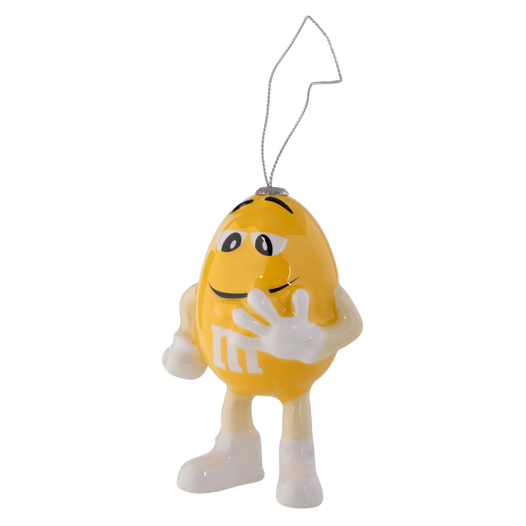 M&M’s Yellow M&M Character Hanging Christmas Ornament