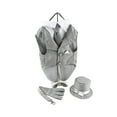 thumbnail image 6 of Midlee Dog Tuxedo Wedding Suit- Gray Top Hat & Leash (X-Large), 6 of 7