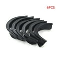 thumbnail image 6 of ZPAQI 6Pcs/Set Pool Table Billiard Pocket Hole Black Rubber Liners 4 Corner 2 Side Corner Lining Snooker Replacement Accessories for Bar Home, 6 of 7
