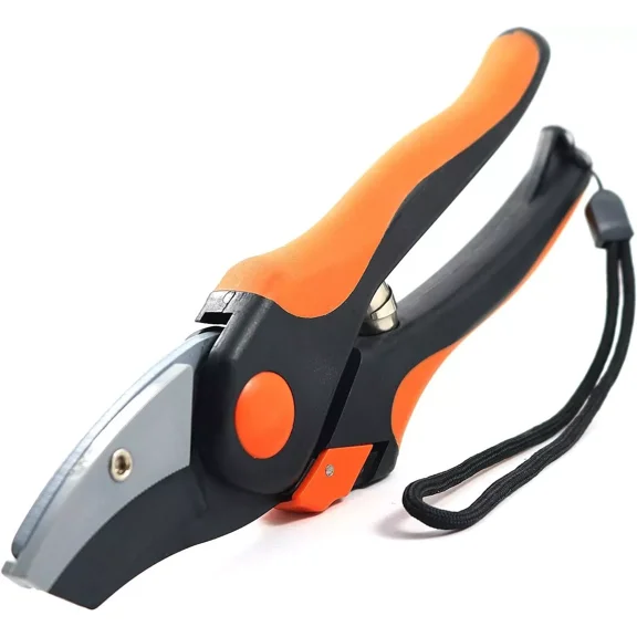 PURELY- Apthrill 8" Professional Anvil Pruning & Garden Shears, Hand Pruners For Garden