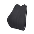 thumbnail image 3 of Almohada de soporte lumbar con correa ajustable, cojín de espuma viscoelástica para la espalda. Negro, 3 of 9