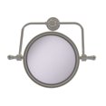 thumbnail image 1 of Retro Dot Collection Miroir de Maquillage Pivotant Mural 8 Pouces de Diamètre avec Grossissement 2X - RDM-4/2X-SN, 1 of 3