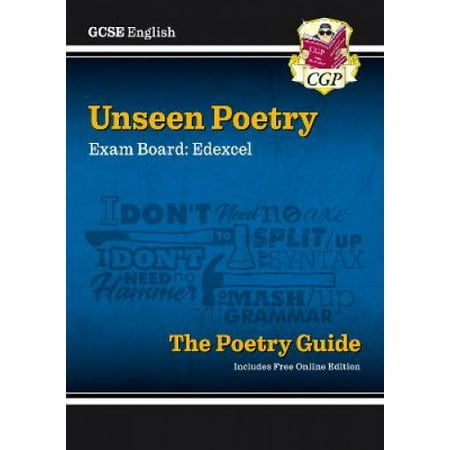 New GCSE English Edexcel Unseen Poetry Guide includes Online Edition