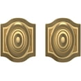 thumbnail image 3 of Baldwin 5077.Priv 5077 Privacy Door Knob Set - Chrome, 3 of 7