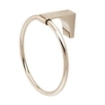 thumbnail image 5 of Luna Wall Mounted Towel Ring, Polished Brass, 5 of 6