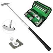 Angle View: Tomshine Putting Set with Putter 2 Balls Putting Cup for Travel Indoor Putting Practice Portable Putter Kit Fits for Right Handed