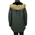 thumbnail image 2 of Men's Hevayweight Double Layer Hooded Long Parka Jacket, 2 of 5