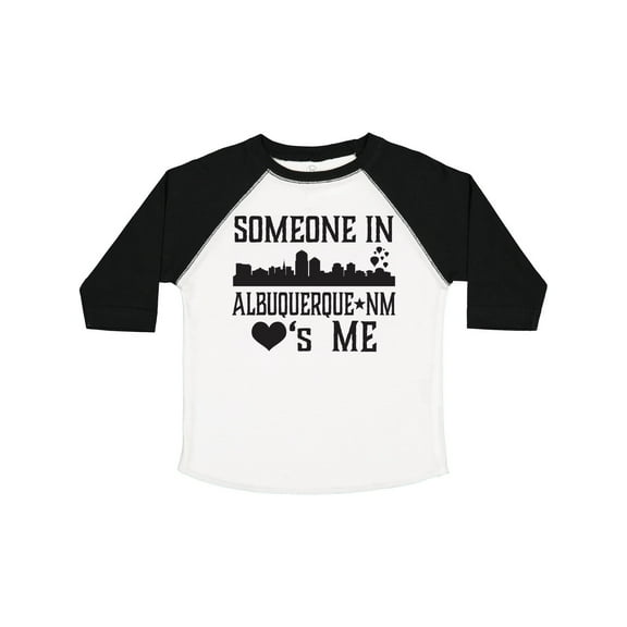 Inktastic Albuquerque New Mexico Someone Loves Me Skyline Boys or Girls Toddler T-Shirt