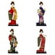 thumbnail image 3 of Muñeca kimono Geisha Cocina Restaurante Decoración Adorno Muñeca kimono de 9 pulgadas, 3 of 5