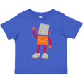 thumbnail image 3 of Inktastic Cute Robot, Smiling Robot, Colorful Robot Boys or Girls Toddler T-Shirt, 3 of 5