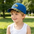 thumbnail image 2 of PEASKJP Baby Ball Cap Toddlers Baseball Hat Boys, Kids Distressed-Washed Baseball Cap Cotton Hats,Size 2-6 Years, 2 of 8
