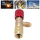 thumbnail image 3 of Válvula de Seguridad Líquida de Carga de la Válvula de Carga de Refrigerante Para R22 R410 R134A R404 1/4 Pulg. 5/16 Pulgadas hembrá, 3 of 7