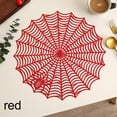 thumbnail image 4 of Lace Spider Web Tablecloth for Halloween Round Table Decoration 15 Inch, 4 of 9