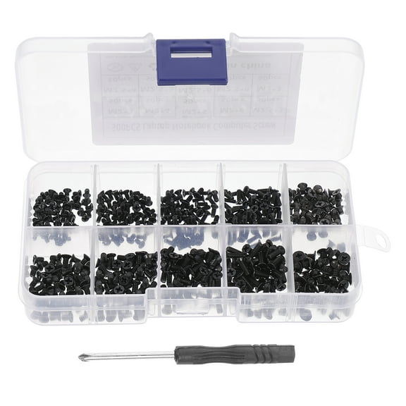 HOMEMAXS 1 Set Replacement Computer Screws Carbon Steel Countersunk Screws Supply