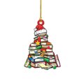 thumbnail image 2 of Christmas Tree Decorations Ornaments Book Car Xmas Hanging Decoration Ornament Winter Fancy Gifts For Christmas Tree Home Decor, 2 of 5