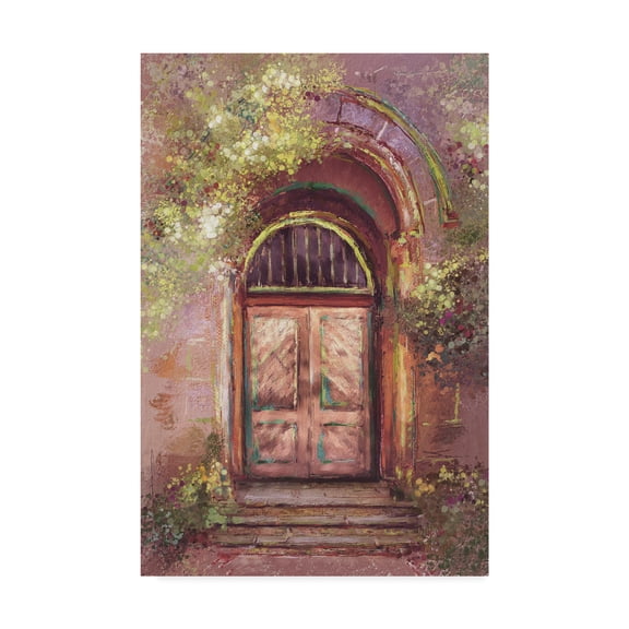 Trademark Fine Art 'Spring Doorway' Canvas Art by Lois Bryan