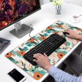 thumbnail image 2 of Long Mouse Pads for Desk,Pioneer Flower Floral Print Pattern Desk Mats on Top Of Desks, Desk Mouse Pad Extra Large with 3mm Non-Slip Base and Stitched Edge for Gaming,Office,Work,Home 31.5"x15.7", 2 of 6
