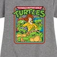 thumbnail image 3 of Teenage Mutant Ninja Turtles  - Retro Group April - Toddler & Youth Girls Fleece Dress, 3 of 5