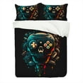 thumbnail image 3 of 3D Cinematic Bedding Cover Set PlayStation Printed Duvet Cover Pillowcase Teen Comfortable Bed Spreed, 3 of 6