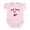 Petal Pink, variant on CafePress - Little Cousin Fox Body Suit - Baby Light Bodysuit, Size Newborn - 24 Months