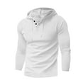 thumbnail image 4 of Miluxas Track Suits for Men 2 Piece Hoodies with Sweatpants Sets Casual Running Jogging Sport Suit Sets White 10(XL), 4 of 9