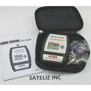 COAX 4 ROOMS CABLE TONER TESTER TRACKER MAPPER CATV W/ CASE PERFECT VISION PVCM4