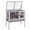 Gray, variant on Aivituvin Wooden Guinea Pig Cages Indoor with Removable Stand, Anti Chewing Rabbit Hutch with Ramp and Wire Mesh, 2 Story Small Animals House Habitat with Pull Out Tray, Natural