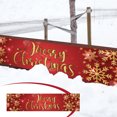 thumbnail image 6 of Moocorvic Christmas Banner Outdoor - 98.42x19.68 Inches, Christmas Front Porch Trim, Christmas Yard Banner, Christmas Yard Trim, 6 of 6